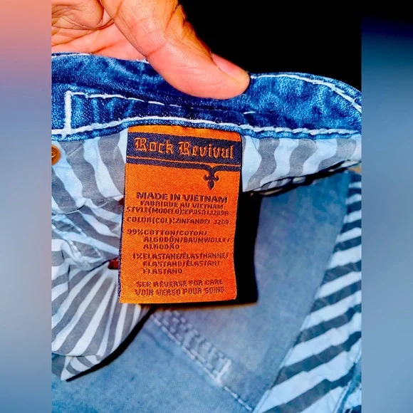 Men’s Rock Revival Jeans. Size 40 waist. - Picture 7 of 7